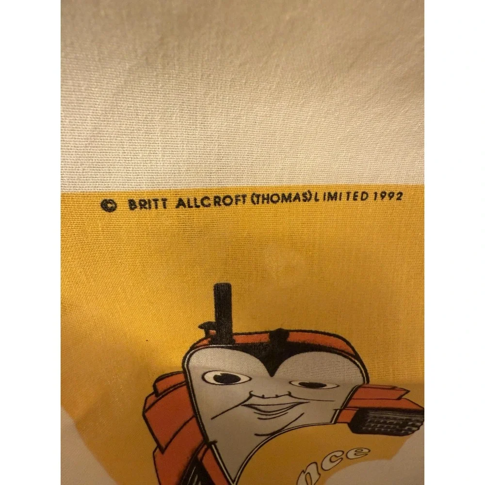 Set Of 2 Vintage 1992 Thomas The Train Tank‎ Engine & Friends Curtains 64